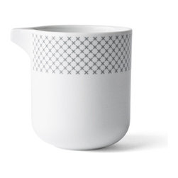 Menu Grey Stitches Milk Jug - Sugar Bowls & Milk Jugs