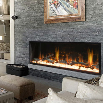 Latitude 55 inch Smart Control Electric Fireplace