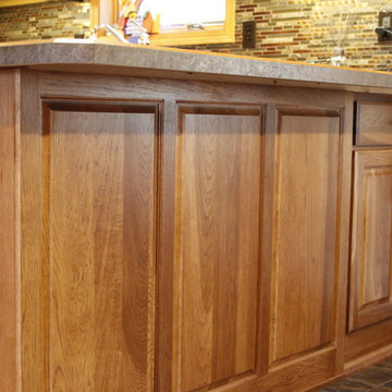 Kitchen Design: StarMark Cabinetry Royale Door Style, Hickory Doors in Toffee