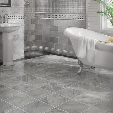 Carrara Marble Bathroom