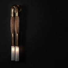 FLAX Horse Hair Sconce