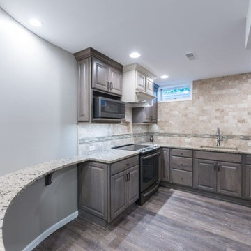 Finished Updated Basement Kitchen