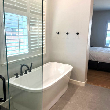 Mark and Cindy Lopez Master Bath Before and After