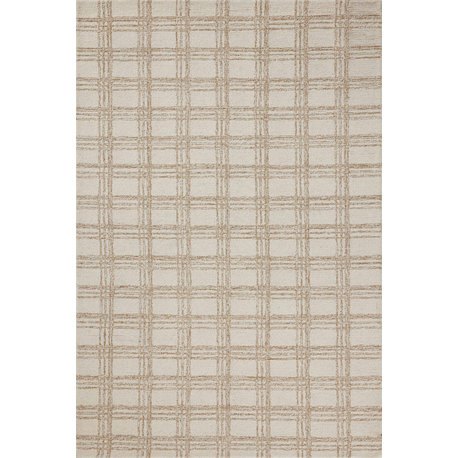 Chris Loves Julia x Loloi Polly Cream / Sand 2'-6" x 9'-9" Runner Rug