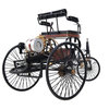 1886 YELLOW & BLACK BENZ CAR Collectible Metal scale model Benz car
