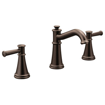 Moen Belfield 2-Handle High Arc Bathroom Faucet, Oil Rubbed Bronze