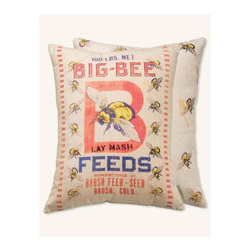 Flower Sack Pillow - Decorative Pillows