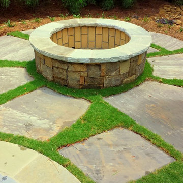 Outdoor Fireplaces and Fire Pits - Elements Landscape