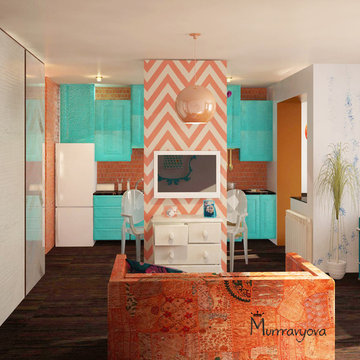 Turquoise accent