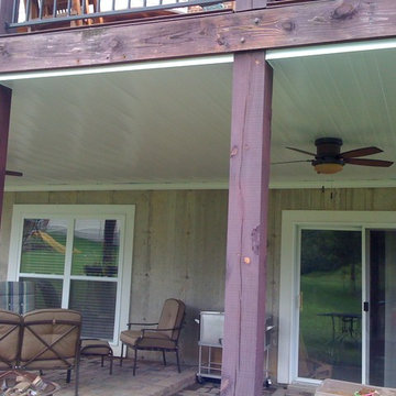 Deck ceiling - Under deck ceiling system
