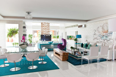 Eclectic home design photo in Other