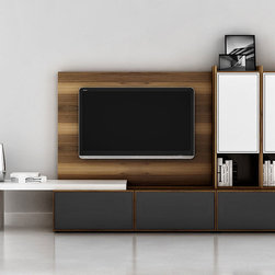 Modern Wall Unit Lyrics 12 by Huppe - $6,112.00 - Entertainment Centers And Tv Stands