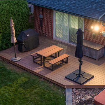 Unique Deck Replacement Using Innovative Tanzite Stone