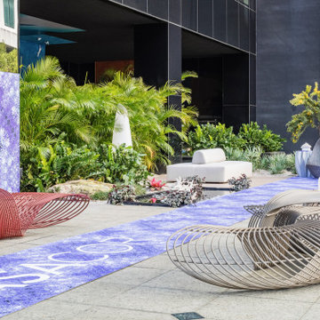 Open Lobby Connection Brickell Landscape Design