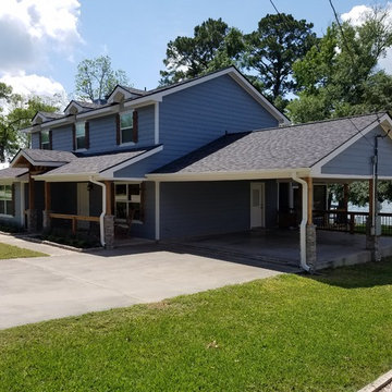 Crescent Shores Exterior Remodel Livingston