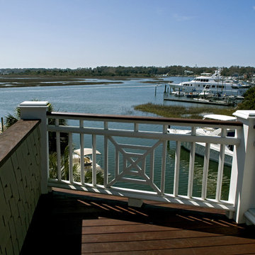 roof top deck over looking the Intracoastal
