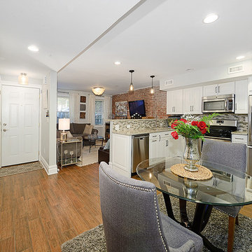 Private Backyard and Desirable Church Square Park Location
