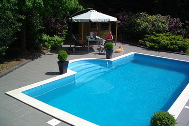 This is an example of a traditional pool in Gothenburg.