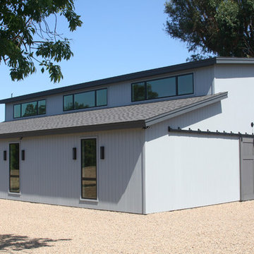 Custom Showcar Barn & 2nd Dwelling Ranch House Addition