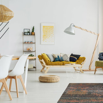 Modern Designer Rug - Birth of Gold