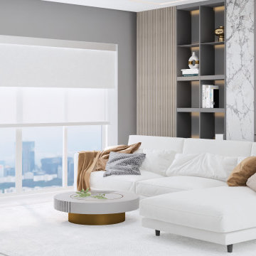 Modern Living Room Blinds