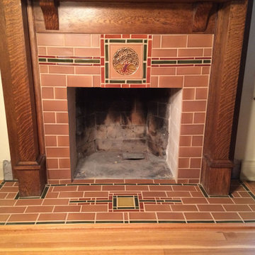 Southwest Inspired FIreplace