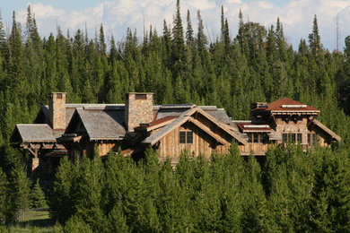 Mountain style exterior home photo in Other