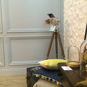 Wall Panelling by Grain & Groove - DFS Showhouse by KLD