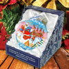 Hand Painted Scenic Glass Ornament Special Delivery Ball, Limited Edition