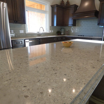 Cambria Darlington Kitchen & Coswell Cream Vanity