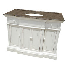 50 Most Por Farmhouse Bathroom Vanities For 2018 Houzz L K Designs Transitional Bathroom Vanity 48 Single Sink Vanities And