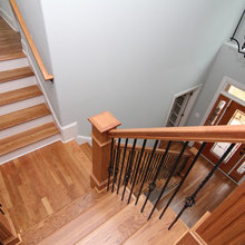 wood stairs