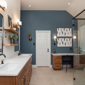 Blue Winged Teal - Master Bathroom