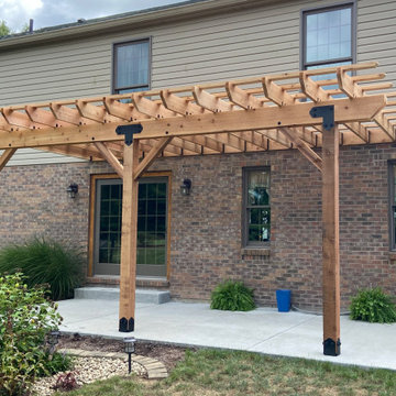 Cedar Pergola In Harrison