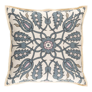 Better Homes & Gardens Gray Velvet Blooms 20X20 Square Feather Filled Throw  Pillow, Single Pillow, Velvet Burnout