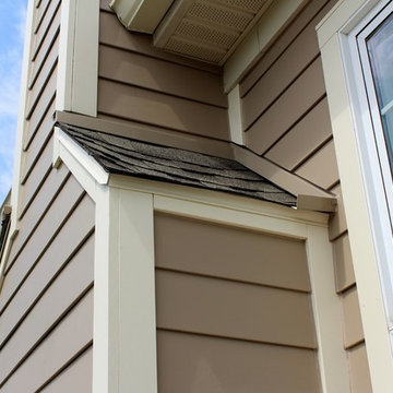 Stucco Renovation Project: West Chester, PA (Khaki Brown)