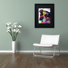 Dean Russo 'Young Boxer' Framed Art, Black Frame, 16"x20", Black Matte