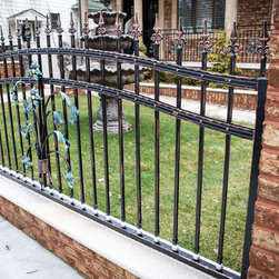 Wrought Iron Flowers. - Home Fencing And Gates