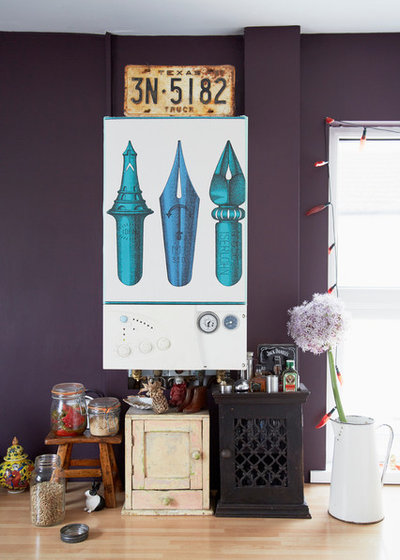 Eclectic Kitchen by Joanna Thornhill Interiors