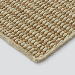 Carraway Natural Fiber Flatweave Rug, Straw - Area Rugs