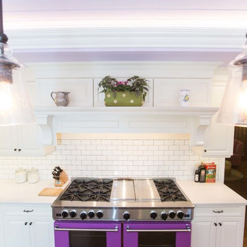 Beautiful BlueStar Kitchen in the Pantone 2014 Color of the Year: Radiant Orchid