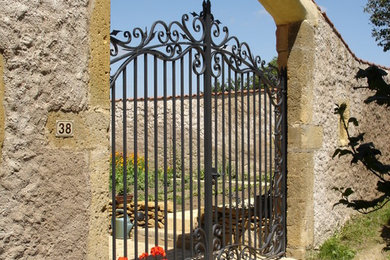 Idées déco pour une entrée campagne.