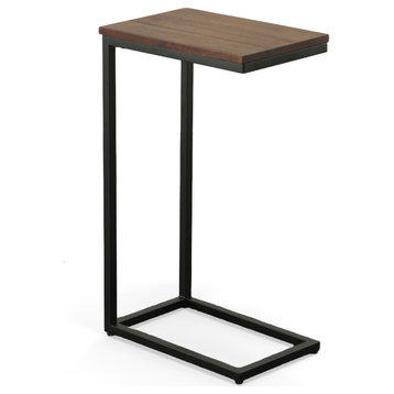 Aggie Computer Tray Table, Chestnut/Black