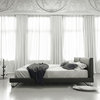 Chelsea Queen Bed, Slate Leatherette