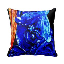 "Fish In Reno" JTG Art Pillow - Decorative Pillows
