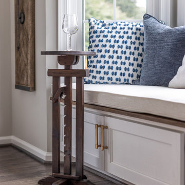 Dining Room becomes Kitchen Table Area
