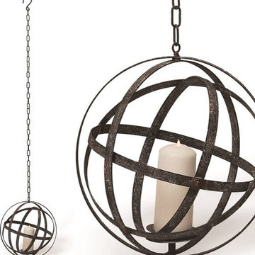 Hanging Sphere Votive Candle Holders