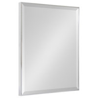 Rhodes Framed Wall Mirror, Silver 22.75x28.75