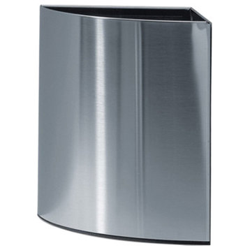 DW 309 Waste Basket in Polished Stainless Steel