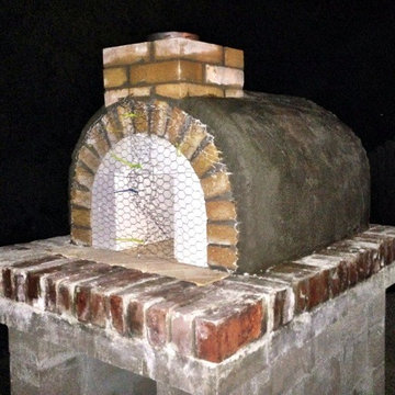 The Lyford Family Wood Fired Brick Pizza Oven in California